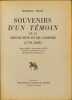 Souvenirs d'un t&eacute;moin de la R&eacute;volution et de l'Empire (1791-1803). Mathieu Mol&eacute;