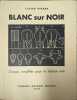 Blanc sur noir croquis simplifi&eacute;s pour le tableau noir. Lucien G&eacute;rard