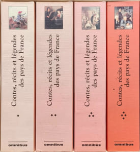 Coffret en 4 volumes - contes récits et légendes des pays de france