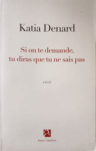 Si on te demande dis que tu ne sais pas