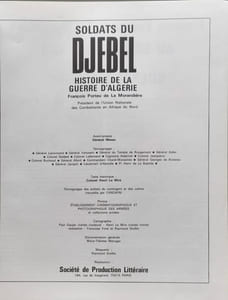 Djebel Soldats du Djebel