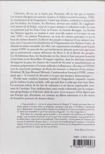 Chronique d'un peuple assiégé Yougoslavie 1993-1996