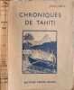 Chroniques de Tahiti ( 8 planches hors-texte). Jean Ably