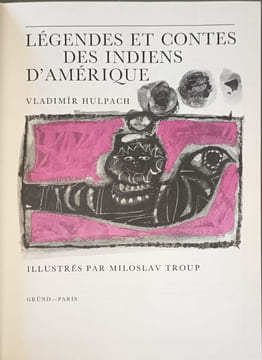 Légendes et contes des Indiens d'Amérique. Vladimir Hulpach