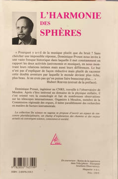 L'Harmonie des sphères. Proust Dominique
