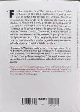 Fouché. Les silences de la pieuvre. Emmanuel de Waresquiel