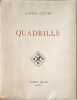 Quadrille/ illustrations de touchagues num&eacute;rot&eacute; 1586. Sacha Guitry