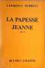 La papesse Jeanne. Lawrence Durrell