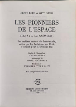 Les pionniers de l'Espace. ERNST KLEET et OTTO MERK
