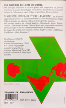 Maghreb. Peuples et civilisation. Lacoste-Dujardin Camille (Sous La Direction De)