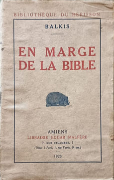 En marge de la Bible. Balkis