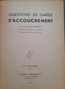 Questions de garde d'accouchement