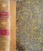 Oeuvres compl&egrave;tes de J. J. Rousseau ( 4 tomes complet). J. J. Rousseau