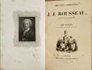 Oeuvres compl&egrave;tes de J. J. Rousseau ( 4 tomes complet). J. J. Rousseau
