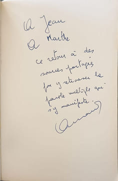En vérité je vous le dis : Une lecture juive des Evangiles dédicacé par l'auteur. Armand Abécassis