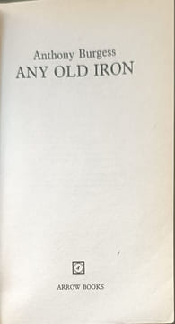 Any old iron. Burgess Anthony