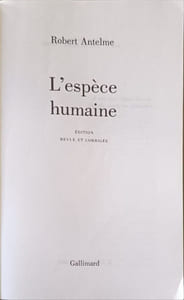 L'espèce humaine