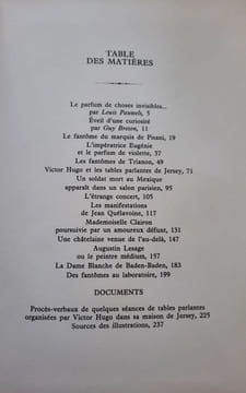 Contacts avec l'au-delà. Guy Breton Louis Pauwels