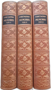 Mémoires de Mr. d'Artagnan ( 3 tomes complet)