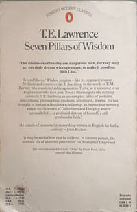 Seven Pillars of Wisdom (en anglais)