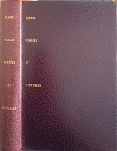 Les Pensées de Blaise Pascal