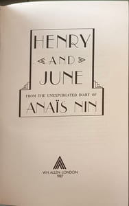 Henry and June