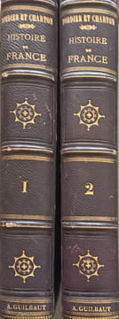 Histoire de France ( 2 tomes - complet). Henri Bordier et Édouard Charton