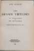 Les Grands Virtuoses. Kurt Blaukopf