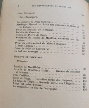 Les Chroniqueurs du Moyen-Age. JULES HASSELMANN