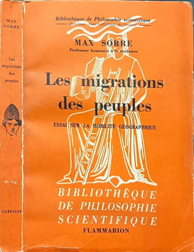Les migrations des peuples. MAX. SORRE