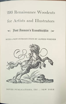 Pictorial Archive of Decorative Renaissance Woodcuts: Kunstbuchlein. Amman Jost Amman Jost