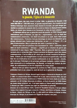 Rwanda : le génocide l'Église et la démocratie: Le génocide l'Eglise et la démocratie. Lugan Bernard