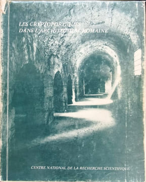 Les Cryptoportiques dans l'Architecture Romaine. Unnamed Unnamed