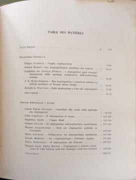 Les Cryptoportiques dans l'Architecture Romaine. Unnamed Unnamed