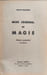 Mon journal de magie. Jules Wagner