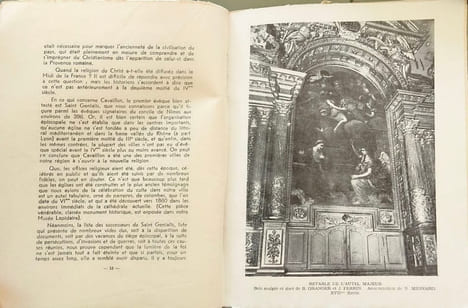 La cathédrale de Cavaillon - numéroté. J. Zwaab