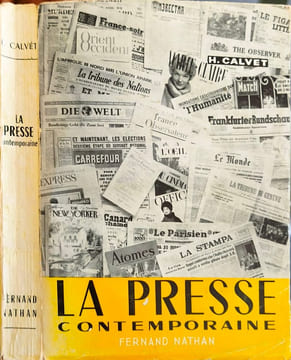 La Presse Contemporaine. Henri Calvet