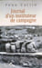 Journal d'un instituteur de campagne. Collin Yvon