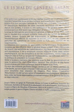 Le 13 mai du general salan. Valette