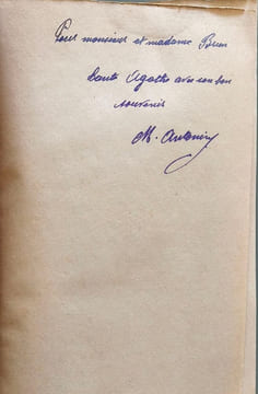 Les Contes de chez la Fine - dédicacé par l'auteur. Mme M. Antonin