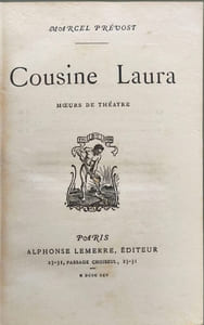 Cousine Laura - Moeurs de Théatre