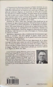 La revolution française dans la region Rhône-alpes