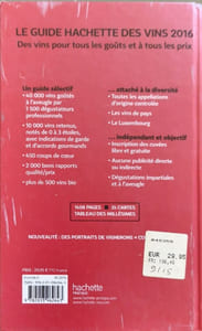 Guide Hachette des vins 2016
