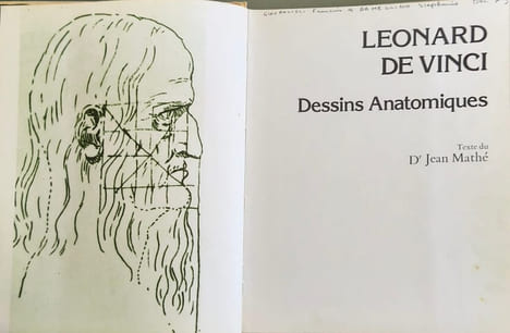 Léonard de Vinci : Dessins Anatomiques. Jean Mathé