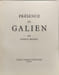 Galien de Pr&eacute;sence. Patrick Boussel