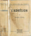 L'Adh&eacute;sion. Fr&eacute;d&eacute;ric Lef&egrave;vre