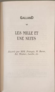 Les mille et une nuits