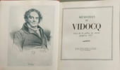 M&eacute;moires de Vidocq Chef de la police de s&ucirc;ret&eacute; jusqu'en 1827. JEAN BURNAT