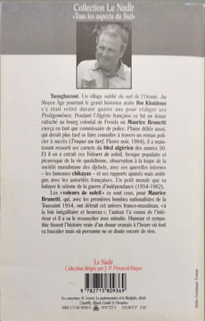 Les voleurs de soleil: Au bled algérien vers 1950. Brunetti Maurice