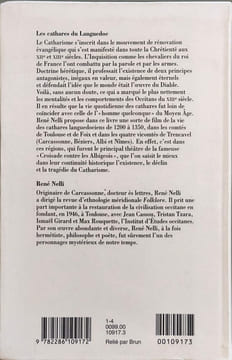 Les cathares du Languedoc au XIIIe siècle. NELLI René